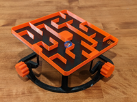 a 3D printed marble maze